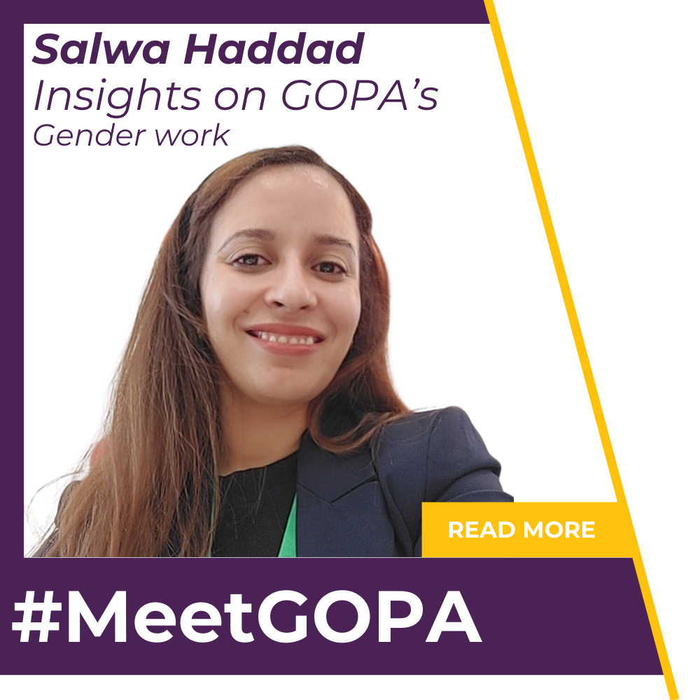 Salwa Haddad GOPA Gender